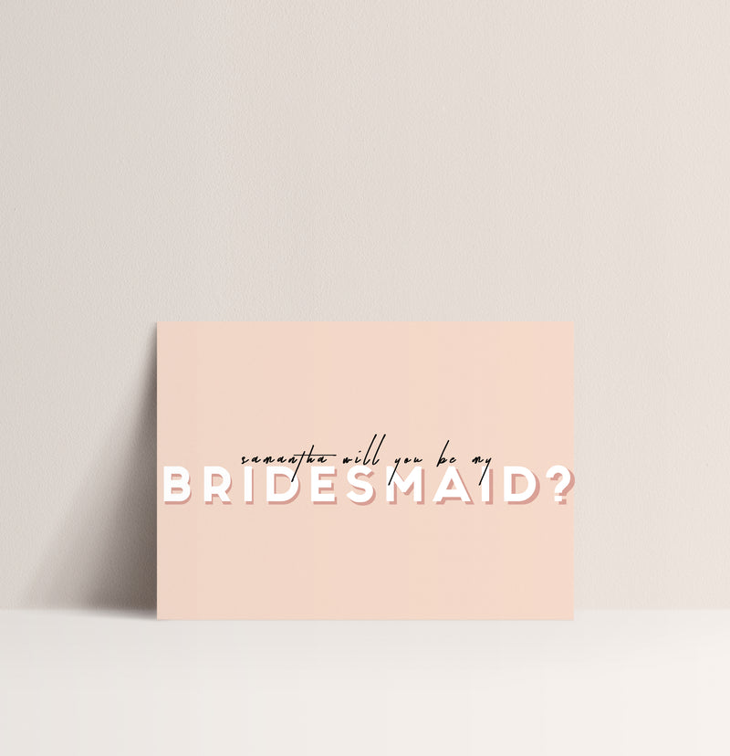 The Brooke Bridesmaids Proposal