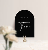 The Isabella Table Number