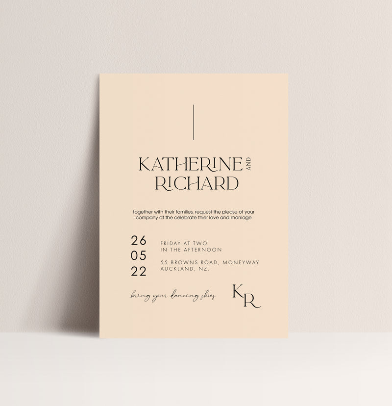The Katherine Invitation