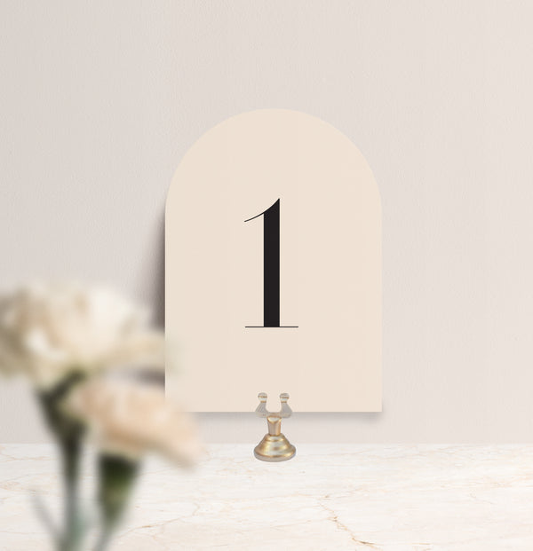 The Zara Table Number
